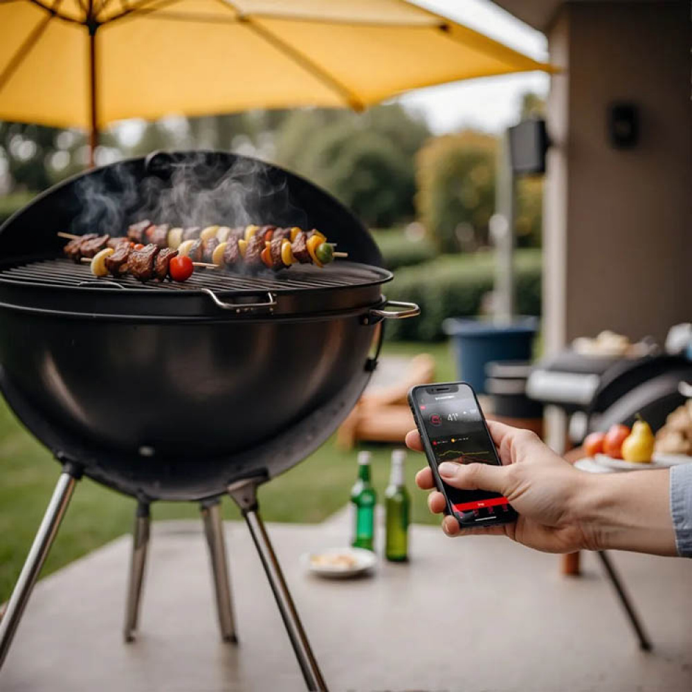 Grilltermometer trådlös, HerQs i gruppen Hemmet / Grilltillbehör hos SmartaSaker.se (14474)