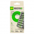 Batteriladdare med batterier, GP ReCyko