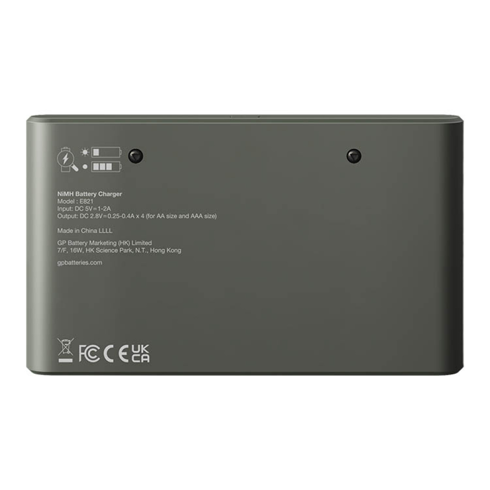 Batteriladdare med batterier, GP ReCyko i gruppen Hemmet / Elektronik / Hemelektronik hos SmartaSaker.se (14486)