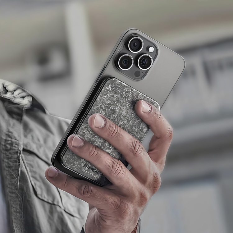 Powerbank med trådlös laddning i gruppen Hemmet / Elektronik / Laddare och Powerbanks hos SmartaSaker.se (14527)