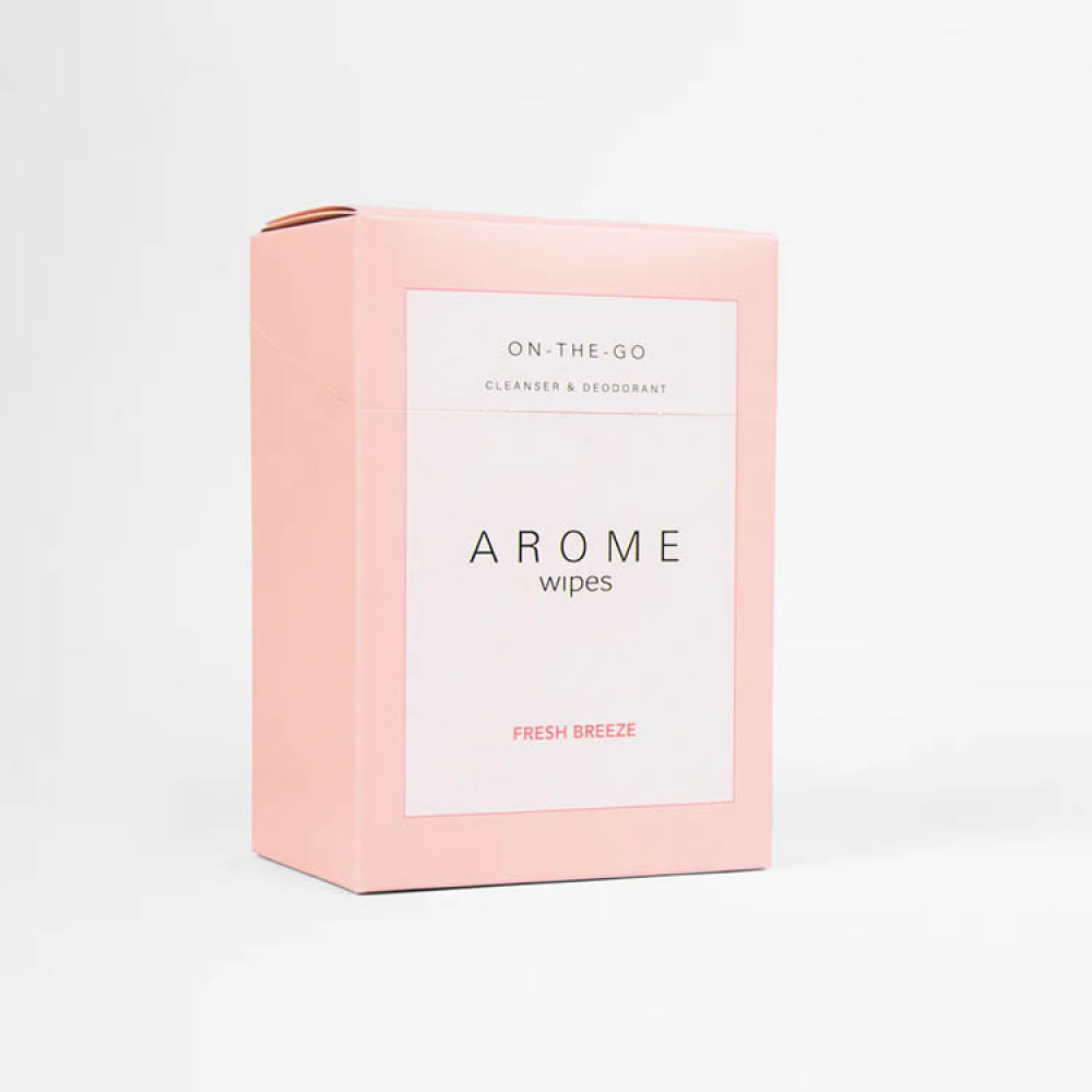 Deo wipes, Arome, 10-pack i gruppen Hemmet / Badrum / Hygien hos SmartaSaker.se (14533)