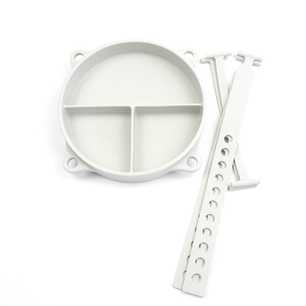 Barntallrik med sugpropp och spännband i gruppen Hemmet / Barnsaker / Äta & dricka hos SmartaSaker.se (14536)