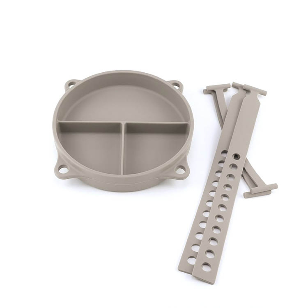 Barntallrik med sugpropp och spännband i gruppen Hemmet / Barnsaker / Äta & dricka hos SmartaSaker.se (14536)