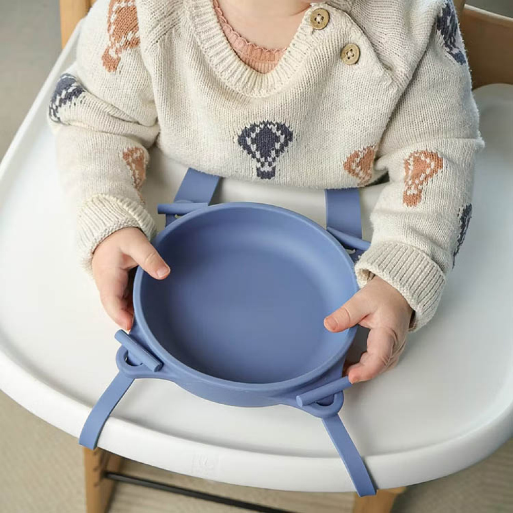 Barnskål med sugpropp och spännband i gruppen Hemmet / Barnsaker / Äta & dricka hos SmartaSaker.se (14537)