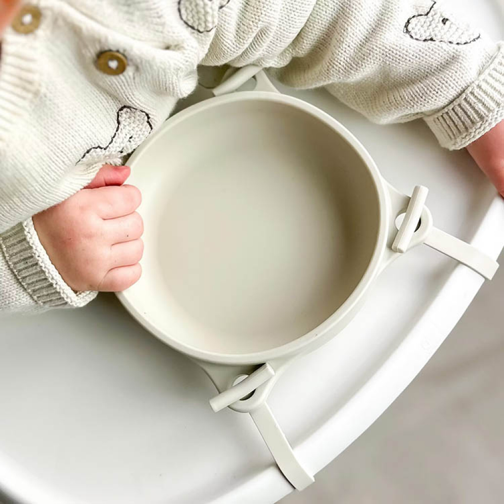 Barnskål med sugpropp och spännband i gruppen Hemmet / Barnsaker / Äta & dricka hos SmartaSaker.se (14537)