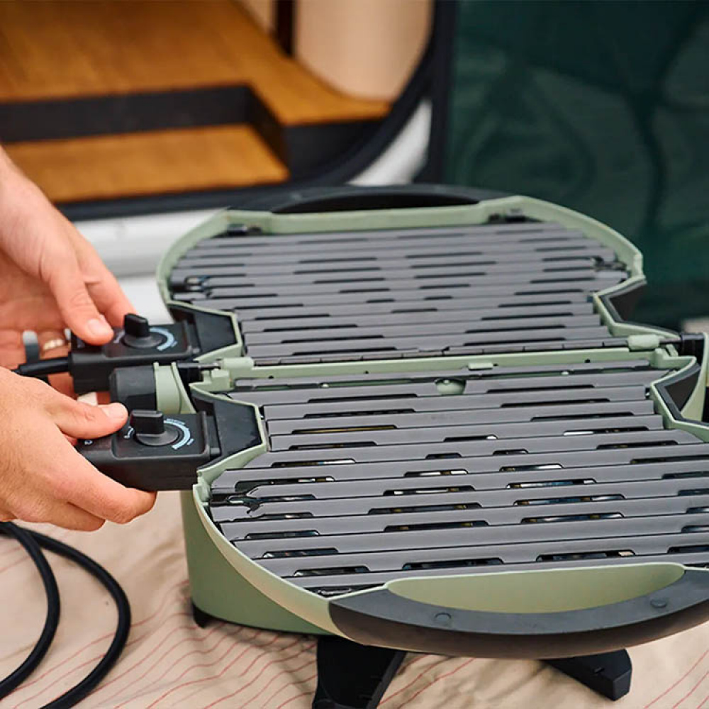 Portabel elgrill, NomadiQ i gruppen Hemmet / Grilltillbehör hos SmartaSaker.se (14559)
