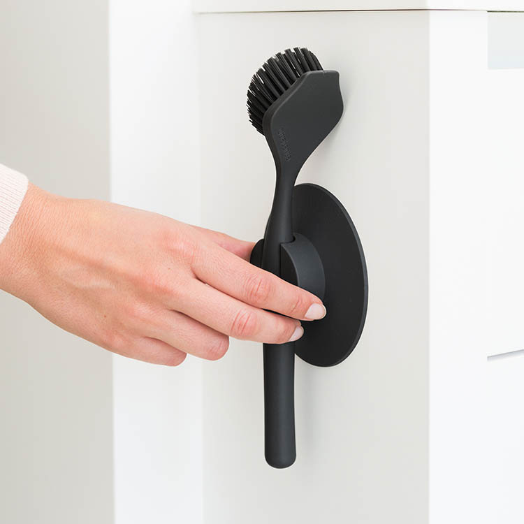 Diskborste med sugproppsfäste, Brabantia i gruppen Hemmet / Kökssaker / Diskredskap hos SmartaSaker.se (14574)