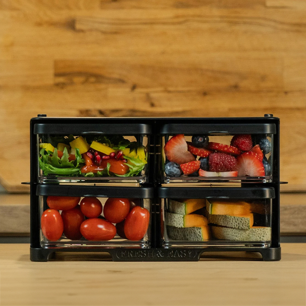 Ställ med lådor till kylen i gruppen Hemmet / Kökssaker hos SmartaSaker.se (14578)