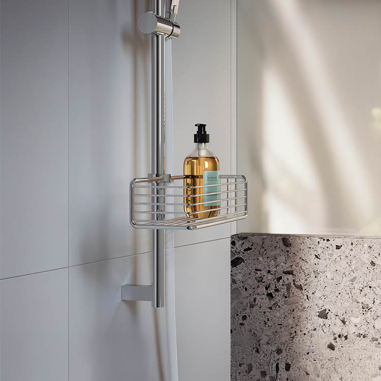 Duschkorg för duschstång, Smedbo i gruppen Hemmet / Badrum hos SmartaSaker.se (14584)