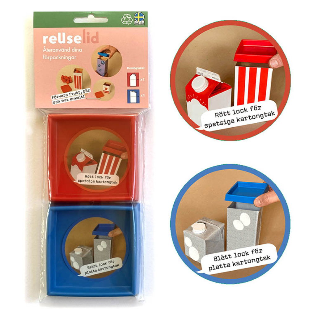 Lock till dryckeskartong, reUselid i gruppen Hemmet / Miljösmart hos SmartaSaker.se (14606)