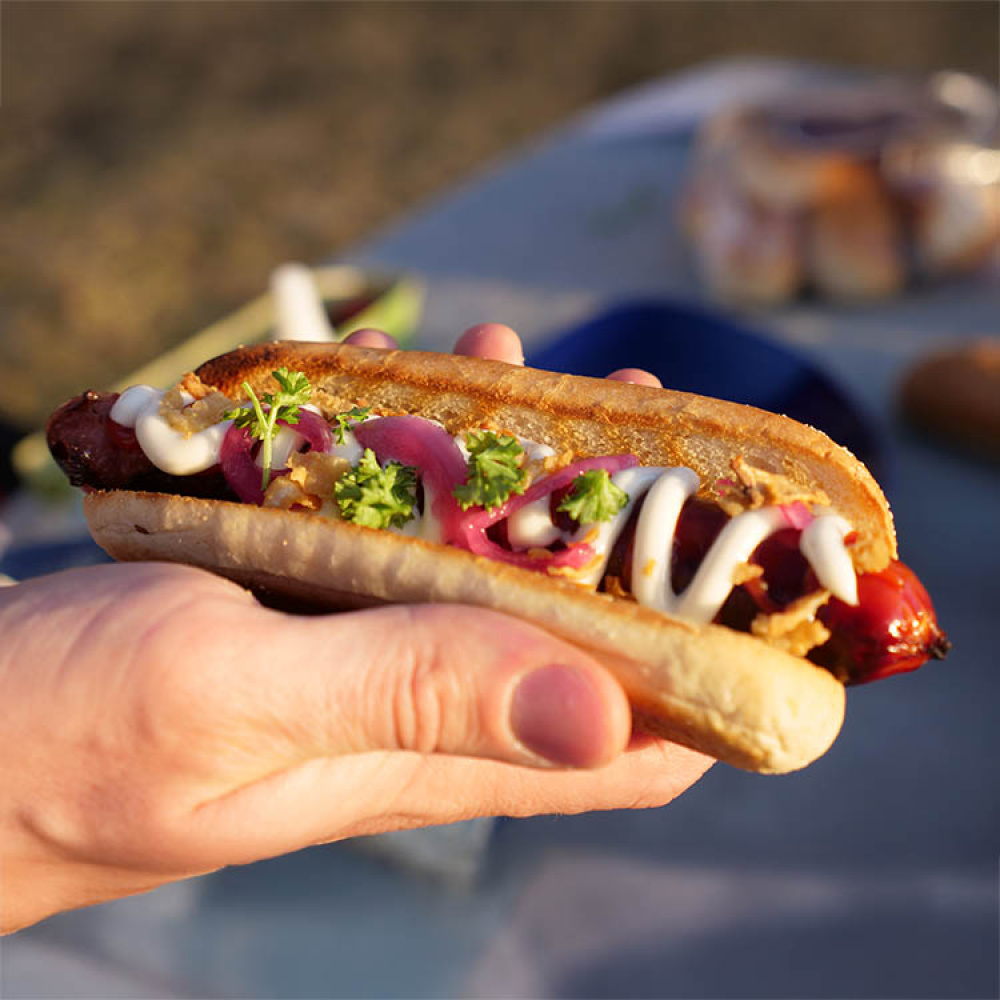 Korvbrödsrostare till grillen i gruppen Hemmet / Grilltillbehör hos SmartaSaker.se (14609)