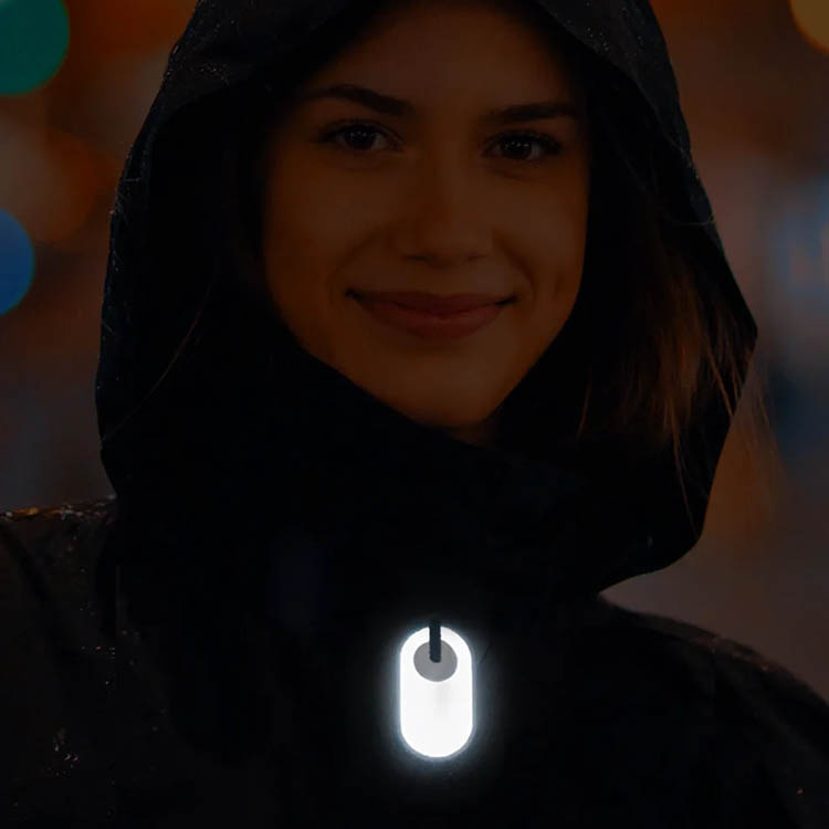 Reflex med elastiskt snöre i gruppen Säkerhet / Reflexer hos SmartaSaker.se (14680)