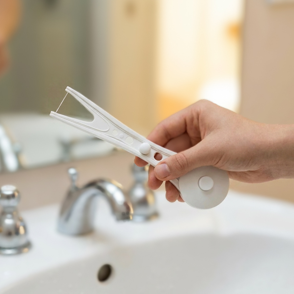 Tandtrådshållare Flossy i gruppen Hemmet / Badrum / Hygien hos SmartaSaker.se (14682)