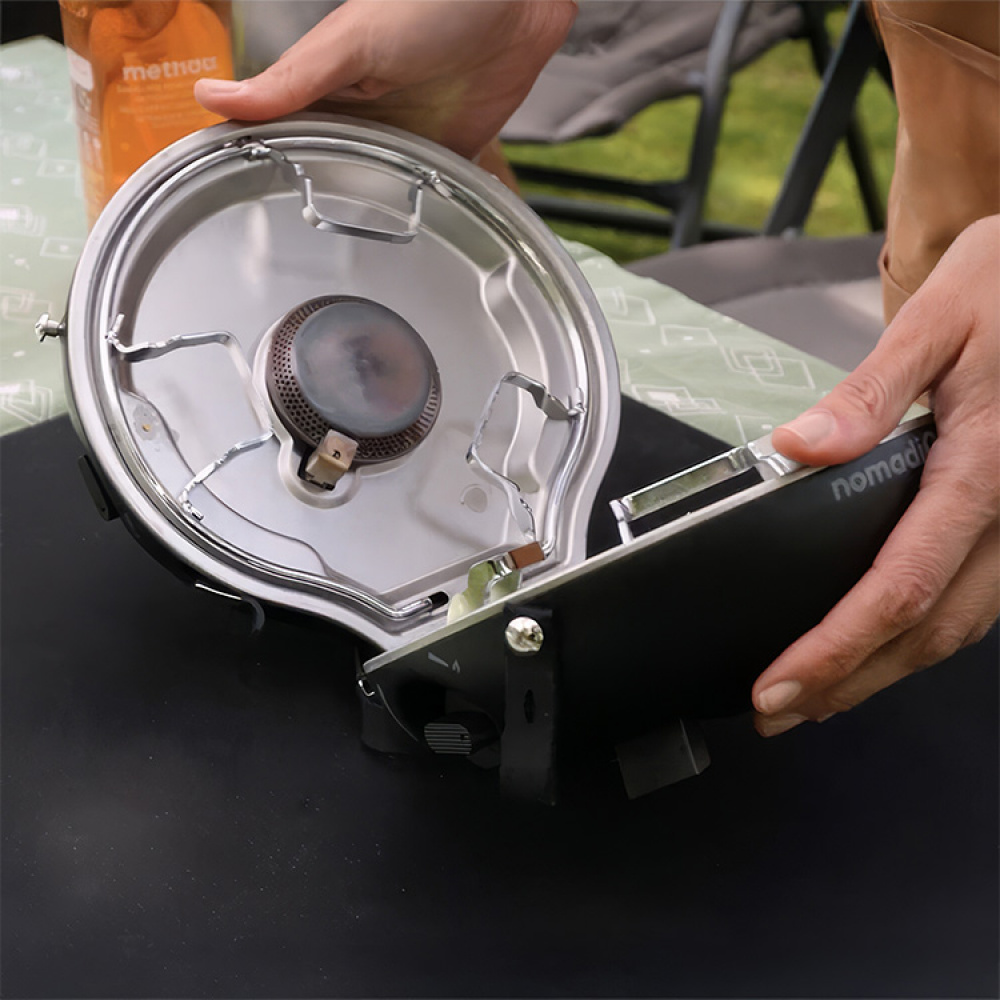 Portabel gasolspis, NomadiQ i gruppen Hemmet / Grilltillbehör hos SmartaSaker.se (14685)