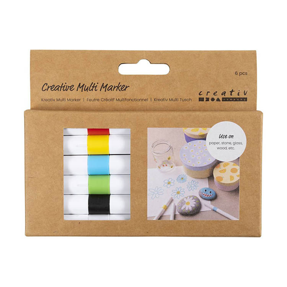 Tuschpennor 6-pack i gruppen Tillbehör och liknande hos SmartaSaker.se (14701)