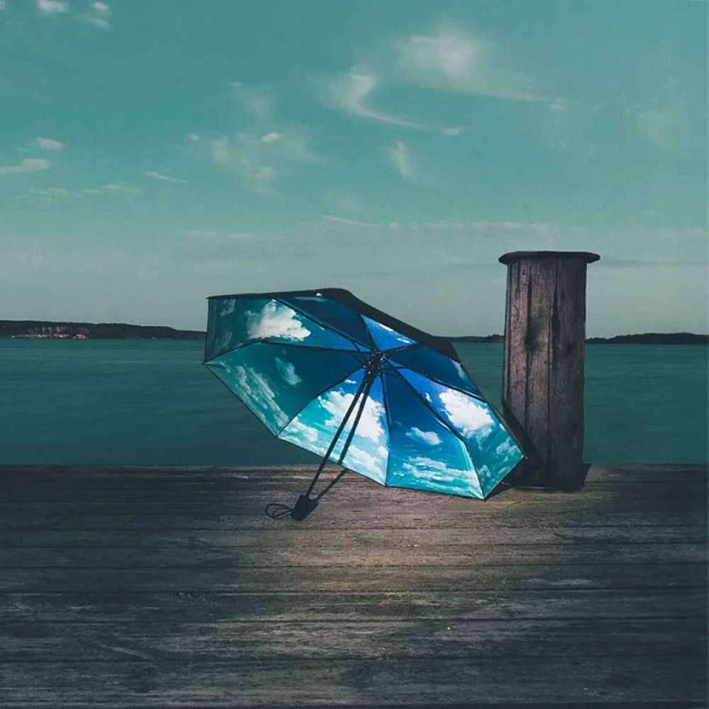 Paraply med fotomotiv i gruppen Säkerhet / Regnskydd hos SmartaSaker.se (14715)