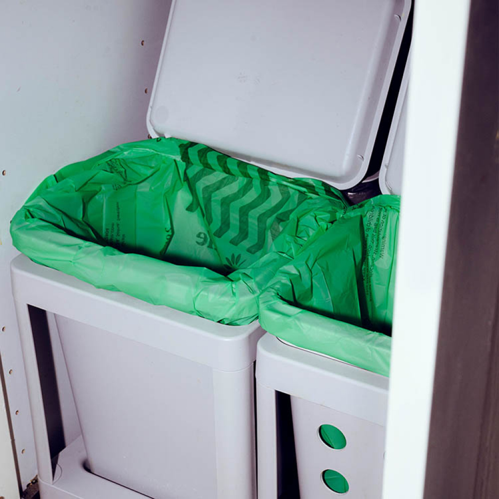 Komposterbar avfallspåse, Grale i gruppen Hemmet / Miljösmart / Källsortering hos SmartaSaker.se (14718)