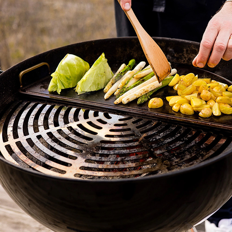 Stekbord halvrunt, Kockums Jernverk i gruppen Hemmet / Grilltillbehör hos SmartaSaker.se (14734)