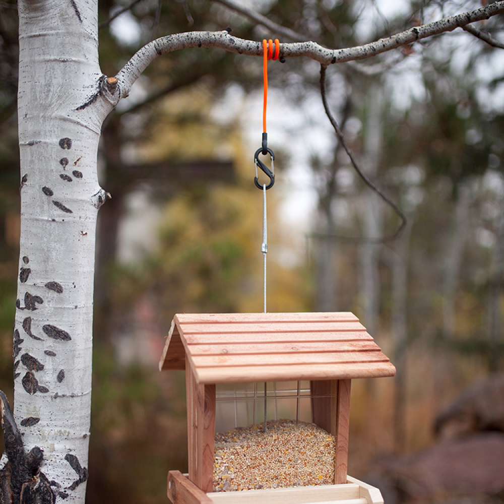 Böjbart fästband med karbinhake i gruppen Hemmet / Sortera & Förvara hos SmartaSaker.se (14735)