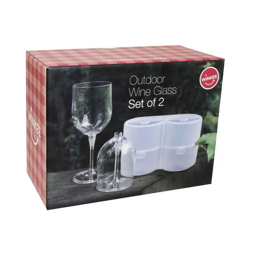 Hopfällbart vinglas i gruppen Fritid / Sommaraktiviteter / Picknick hos SmartaSaker.se (14737)