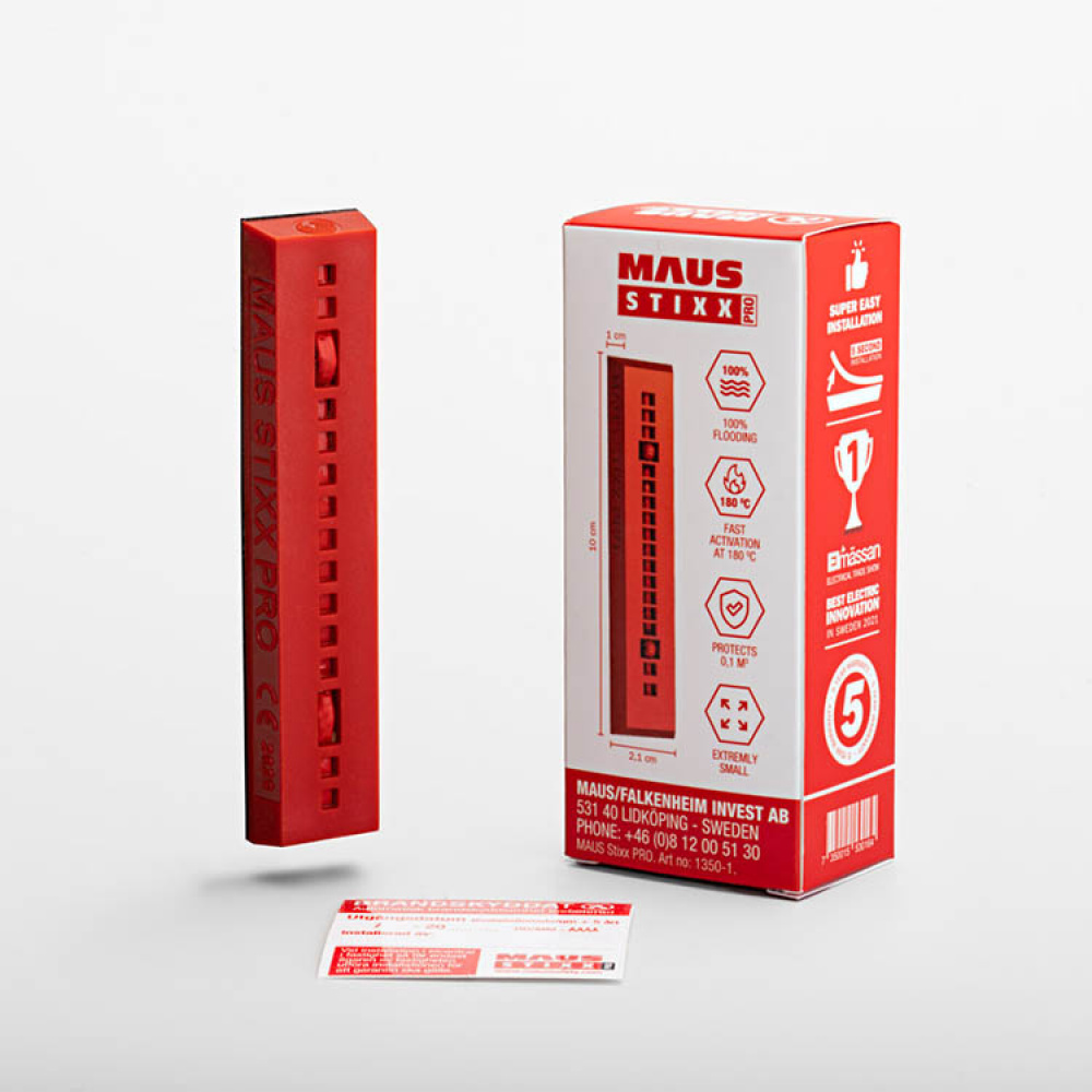 Automatiskt brandskydd, Maus Stixx Pro i gruppen Säkerhet / Brandsäkerhet hos SmartaSaker.se (14742)