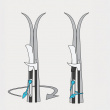 Längdskidhållare 2-pack, Lyly-Strap