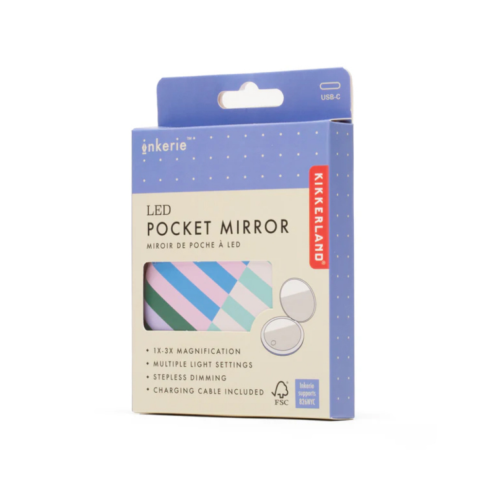 Fickspegel med belysning i gruppen Hemmet / Badrum hos SmartaSaker.se (14791)