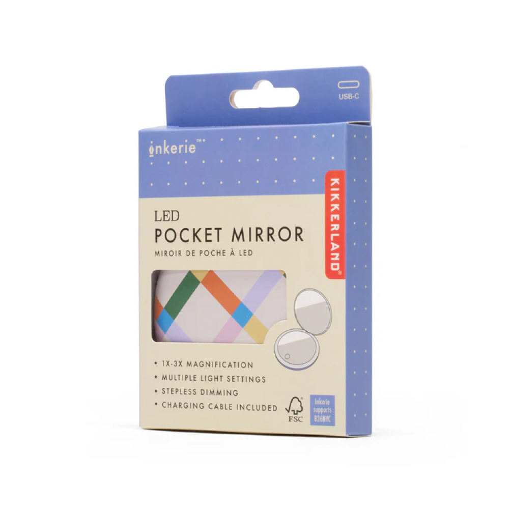 Fickspegel med belysning i gruppen Hemmet / Badrum hos SmartaSaker.se (14791)