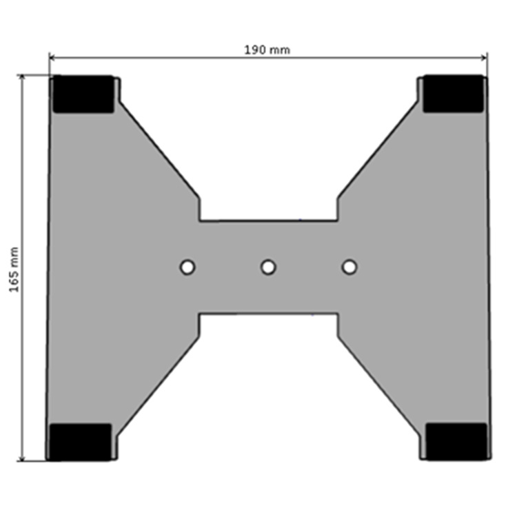 Monteringsplåt till solcellsdriven länspump i gruppen Tillbehör och liknande hos SmartaSaker.se (14792)