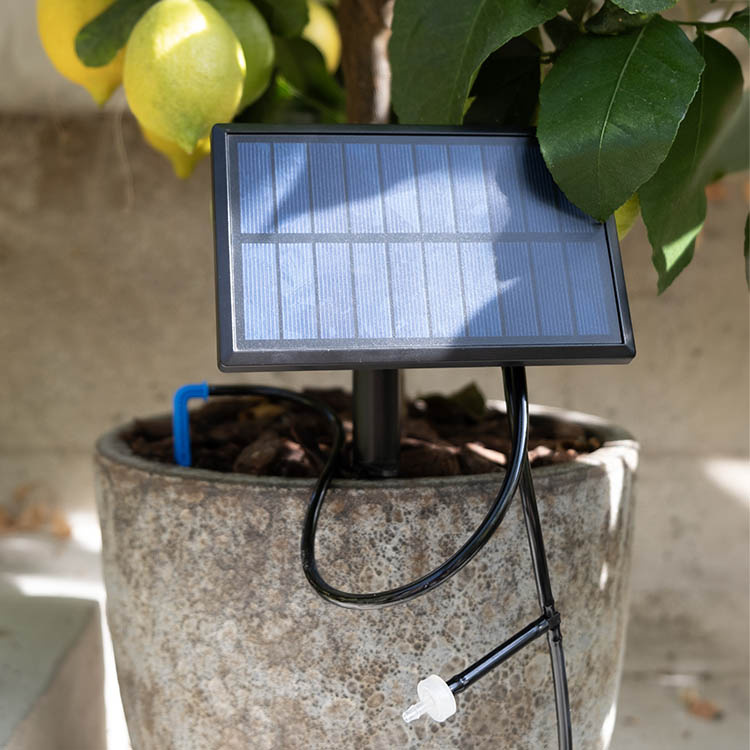 Solcellsdrivet droppbevattningssystem i gruppen Trädgård / Bevattning hos SmartaSaker.se (14795)