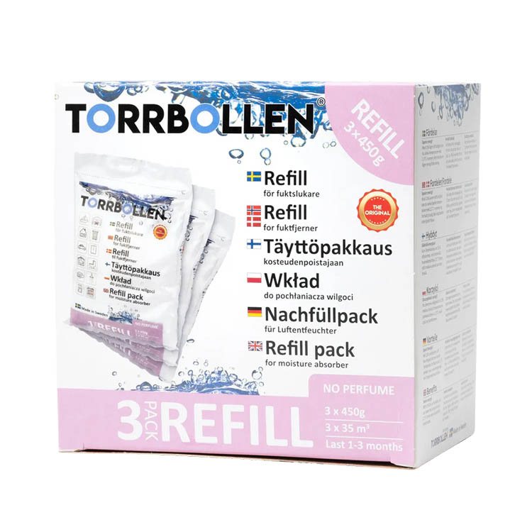 Refill till luftavfuktare Torrbollen 3-pack i gruppen Tillbehör och liknande hos SmartaSaker.se (14799)