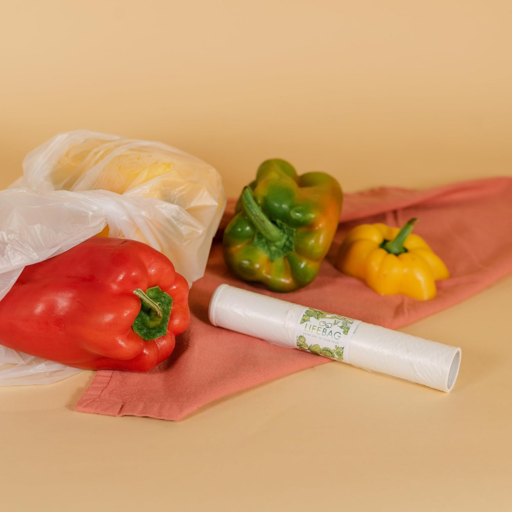 Komposterbar frukt- och grönsakspåse i gruppen Hemmet / Miljösmart / Minska matsvinn hos SmartaSaker.se (14802)