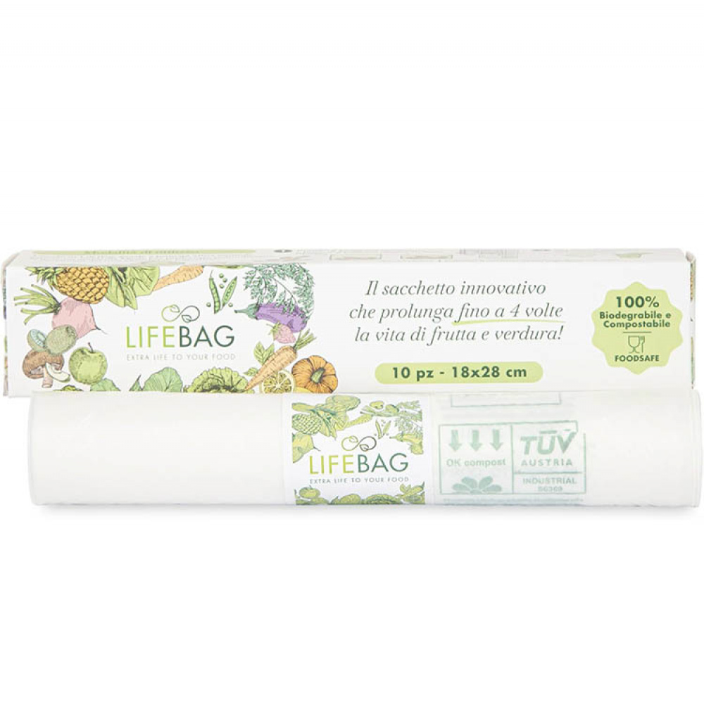 Komposterbar frukt- och grönsakspåse i gruppen Hemmet / Miljösmart / Minska matsvinn hos SmartaSaker.se (14802)