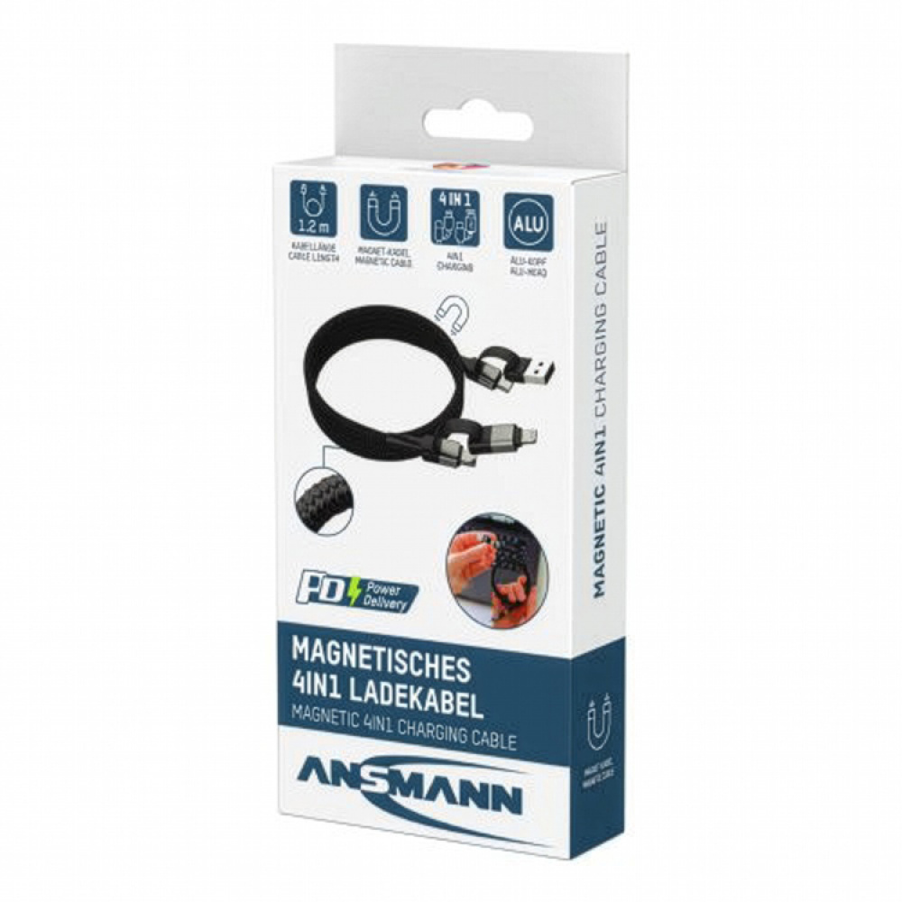 Magnetisk multikabel i gruppen Hemmet / Elektronik / Kablar och Adaptrar hos SmartaSaker.se (14811)