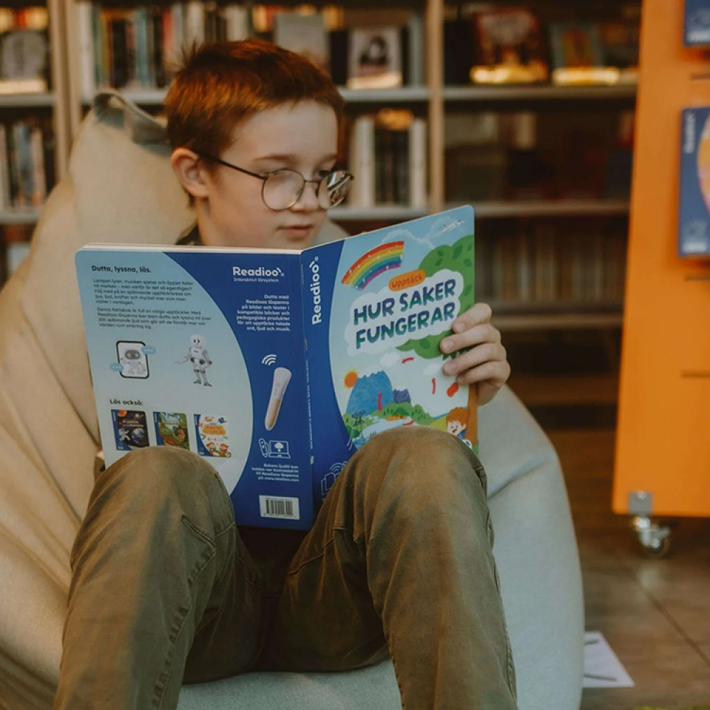Bok till läspennan Readioo: Faktabok i gruppen Hemmet / Barnsaker hos SmartaSaker.se (14816)
