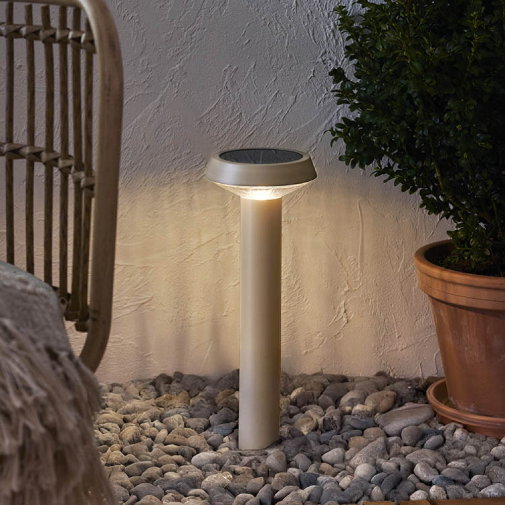 Solcellsdriven pollare, 45cm, Casa i gruppen Belysning / Utomhusbelysning / Solcellsbelysning hos SmartaSaker.se (14854)