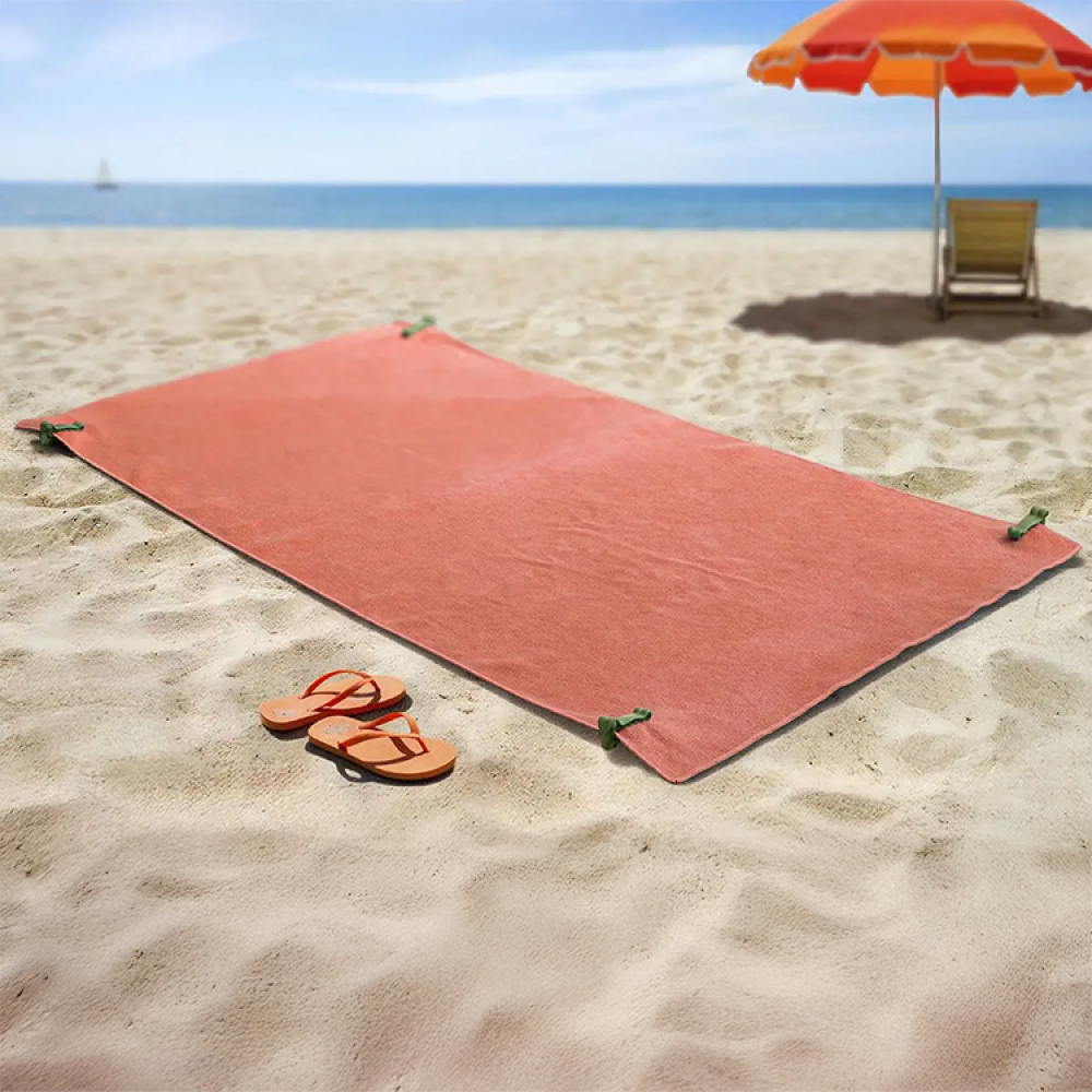 Hållare för strandhandduk, 4-pack i gruppen Fritid / Sommaraktiviteter / Strandliv hos SmartaSaker.se (14858)