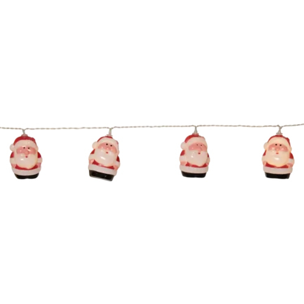 Ljusslinga med tomtar och musik i gruppen Högtider / Advent & Jul hos SmartaSaker.se (14888)