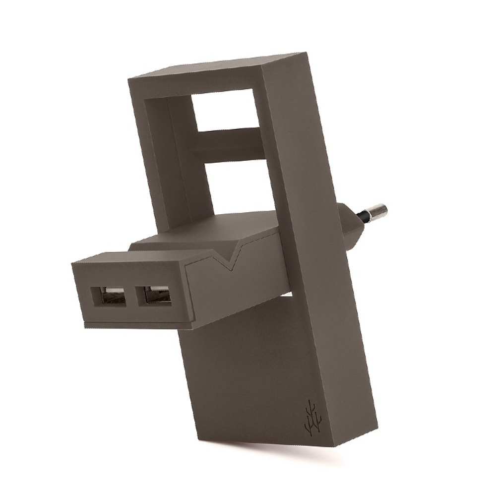Väggadapter USB-A med stativ i gruppen Hemmet / Elektronik / Mobiltillbehör hos SmartaSaker.se (14894)