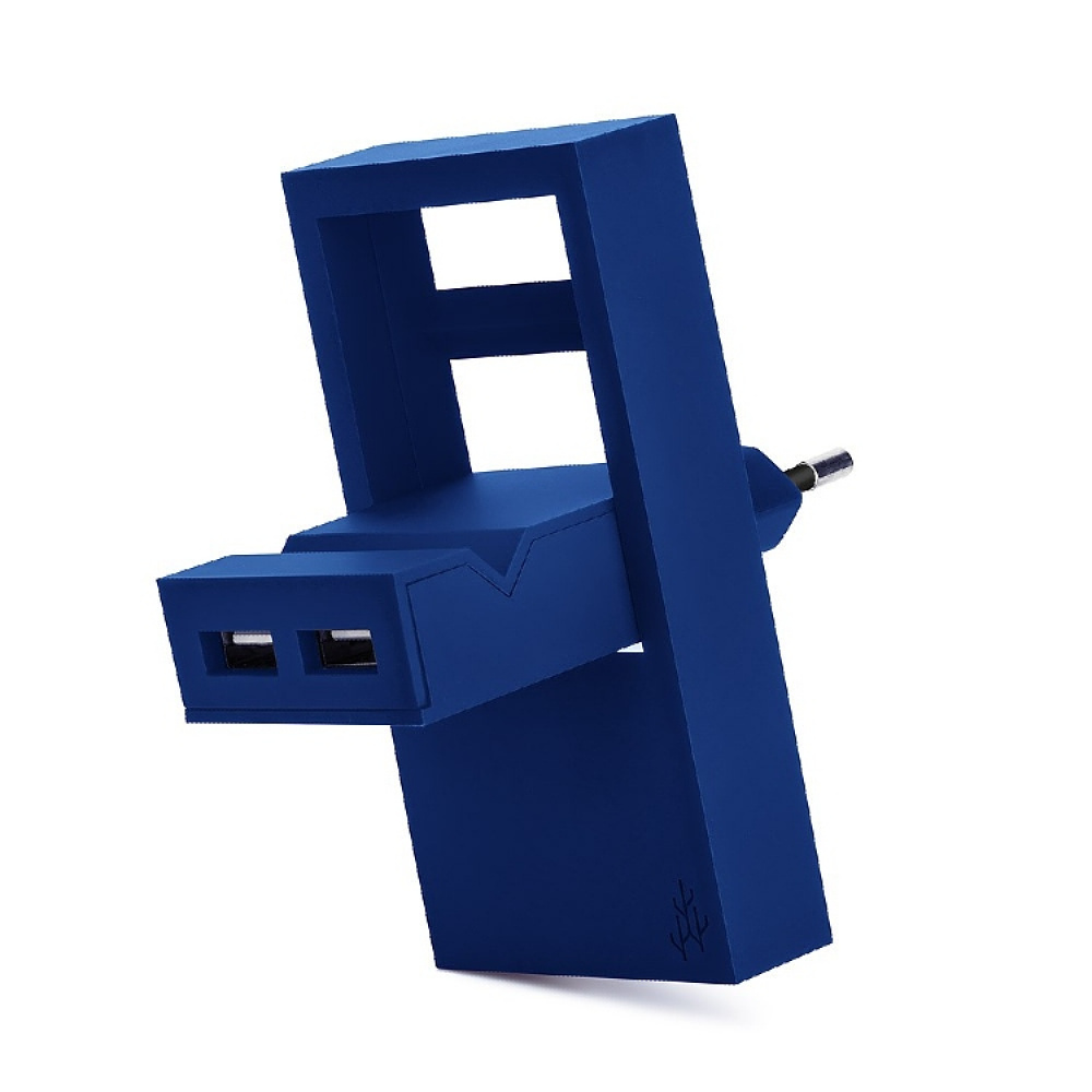 Väggadapter USB-A med stativ i gruppen Hemmet / Elektronik / Mobiltillbehör hos SmartaSaker.se (14894)