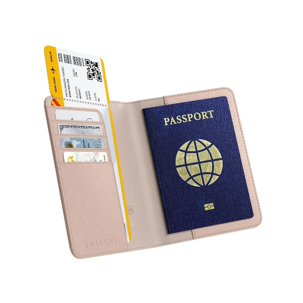 Passfodral med spårning och RFID-skydd i gruppen Fritid / Resa hos SmartaSaker.se (14895)