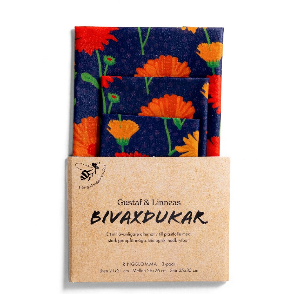 Bivaxdukar, 3-pack i gruppen Hemmet / Kökssaker hos SmartaSaker.se (14898)