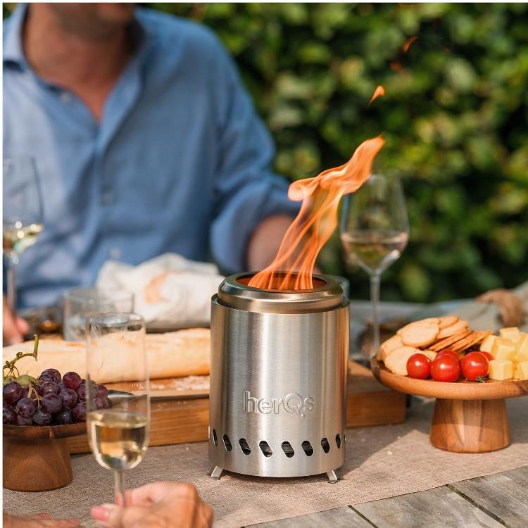 Liten bordseldstad, HerQs i gruppen Hemmet / Grilltillbehör hos SmartaSaker.se (14902)