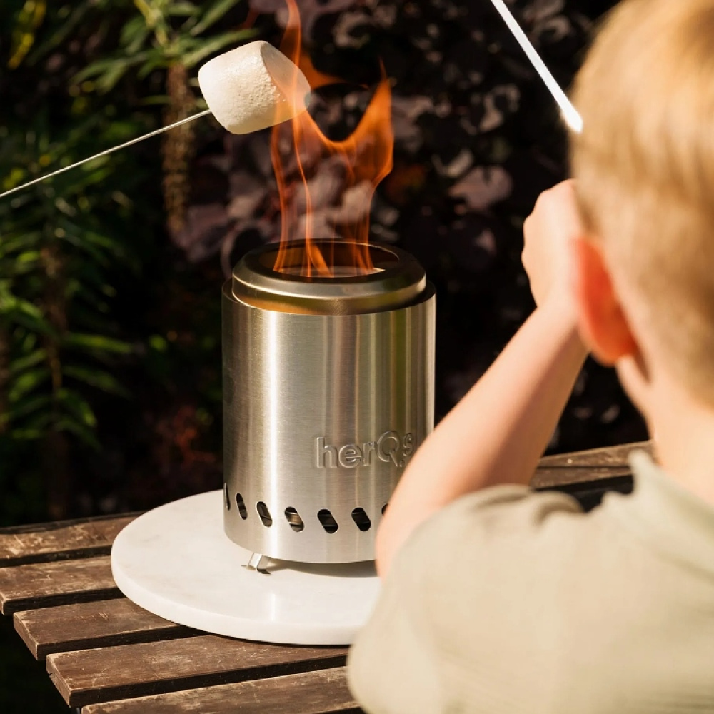 Liten bordseldstad, HerQs i gruppen Hemmet / Grilltillbehör hos SmartaSaker.se (14902)
