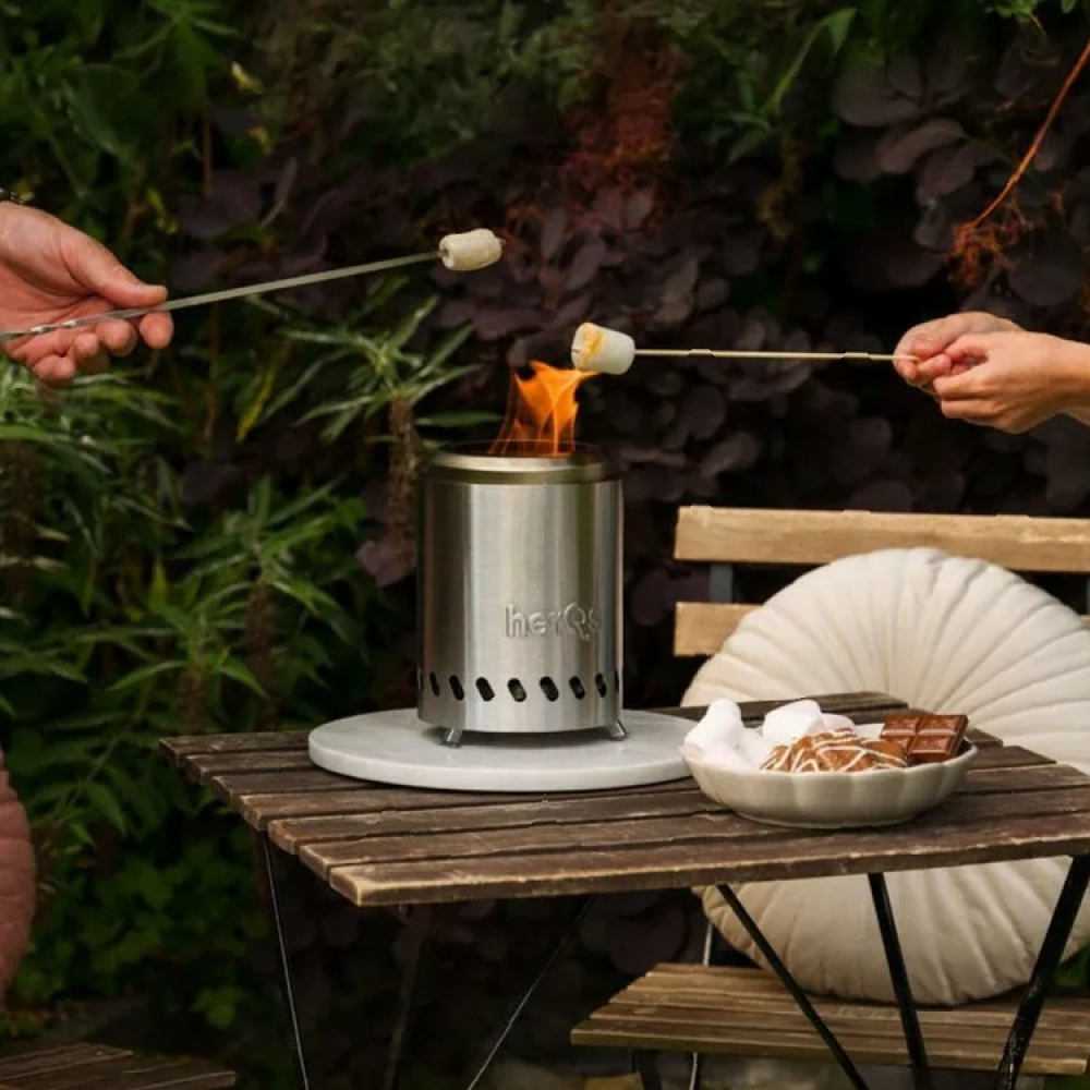 Liten bordseldstad, HerQs i gruppen Hemmet / Grilltillbehör hos SmartaSaker.se (14902)