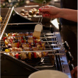 Grillspett med hållare