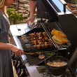 Grillspett med hållare