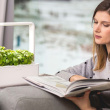 Odlingsstation med växtlampa, Click & grow