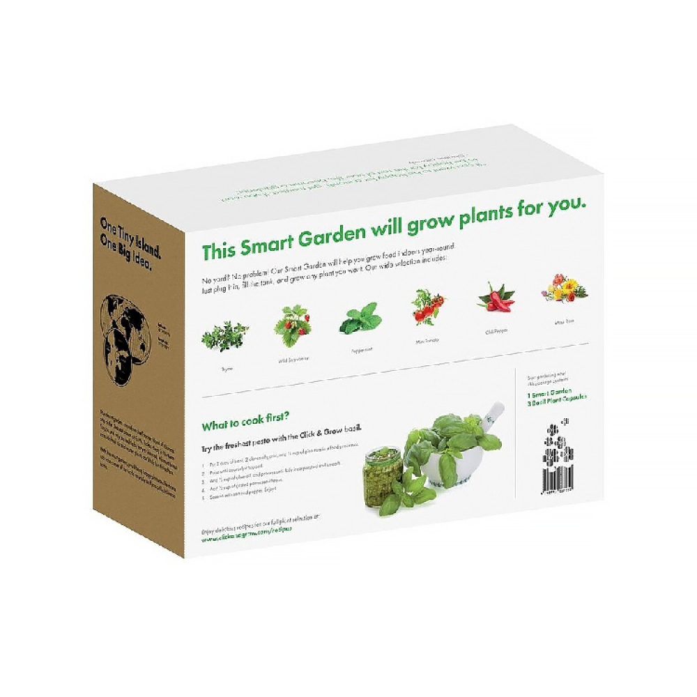 Odlingsstation med växtlampa, Click & grow i gruppen Hemmet / Trädgård / Odla hos SmartaSaker.se (15001)