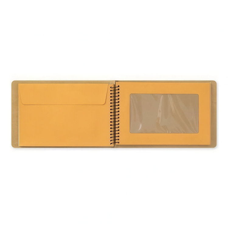 Album, Kuvert med fönster, WINDOW ENVELOPE B6, 12 sidor, Traveler\'s Company, Natur i gruppen Förvaring / Kontorsmaterial hos SmartaSaker.se (40001)